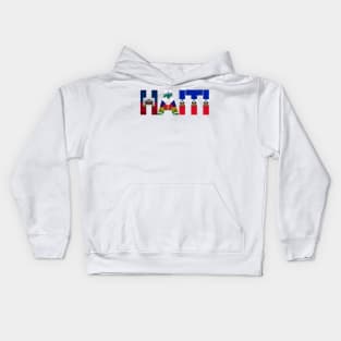 Haiti Pride design Kids Hoodie